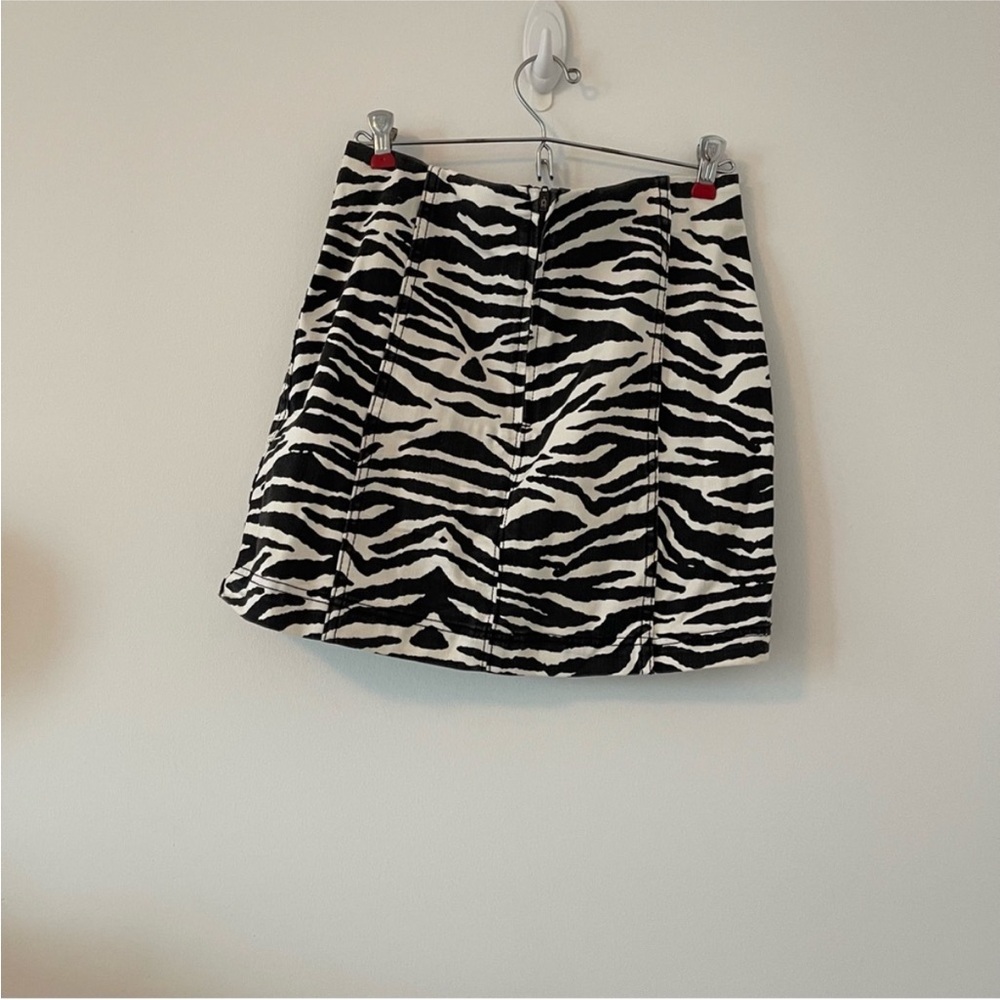 Wild Fable Zebra Print Skirt - Picture 2 of 4